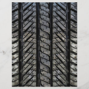 Prospectus 21,6 Cm X 24,94 Cm Texture élégante de l'automobile en caoutchouc de 