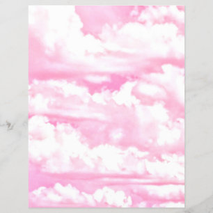 Prospectus 21,6 Cm X 24,94 Cm Toute la décoration rose Festive Nuageuse