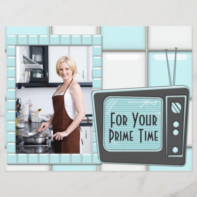 Prospectus 21,6 Cm X 24,94 Cm Traiteur / Planificateur d'événements - SRF (Devant)