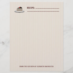 Prospectus 21,6 Cm X 24,94 Cm Tranche de gâteau