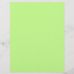 PROSPECTUS 21,6 CM X 24,94 CM TROPIQUES SOLIDES FEUILLES LÉGÈRES VERTES ARRIÈRE