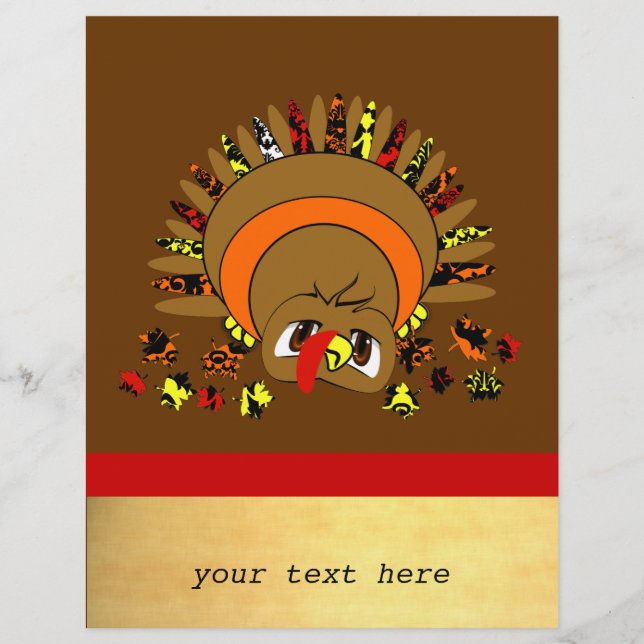 Prospectus 21,6 Cm X 24,94 Cm Turquie mignonne (Devant)