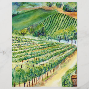 Prospectus 21,6 Cm X 24,94 Cm Vignoble californien