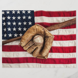 Prospectus 21,6 Cm X 24,94 Cm Vintage Baseball