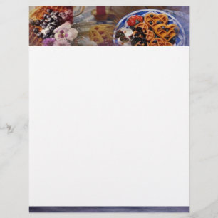 Prospectus 21,6 Cm X 24,94 Cm Waffles Flyer