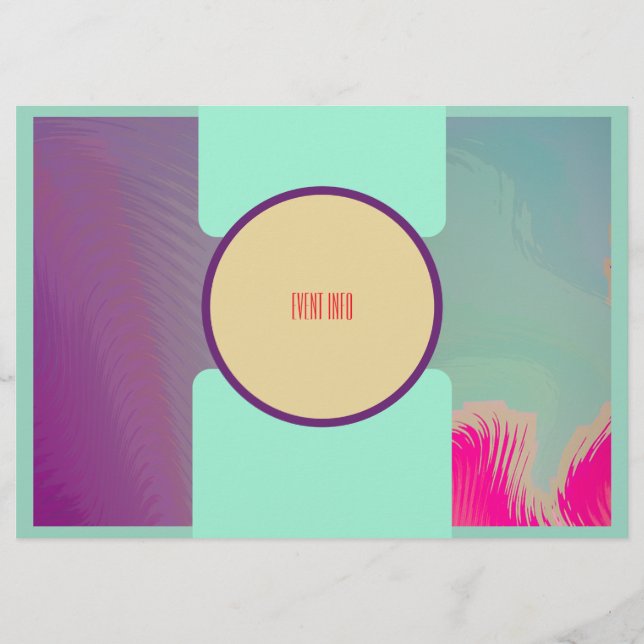 Prospectus Flyer moderne (Devant)