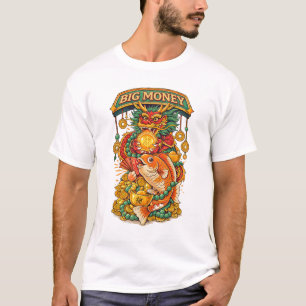 Prosperity Dragon Koi T-Shirt