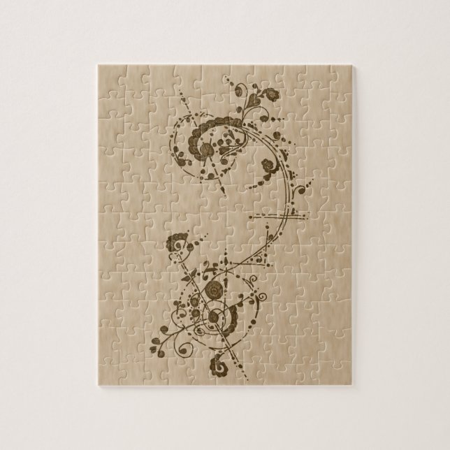 Prosperity Harmony Balance Zen Meditation Puzzle (Vertical)