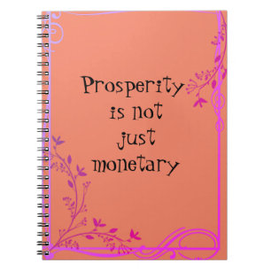 Prosperity  notebook