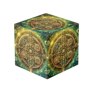 Prosperity Wealth Flow Sigil Cube