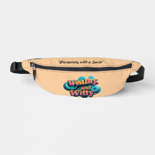 "Prosperity with a Smile" Fanny Pack