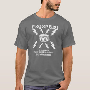 PROSPERO! Magician T Shirt Front & Back Design