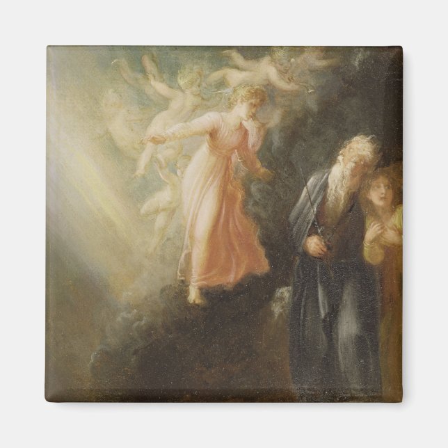 Prospero, Miranda and Ariel, from 'The Tempest', c Magnet (Front)