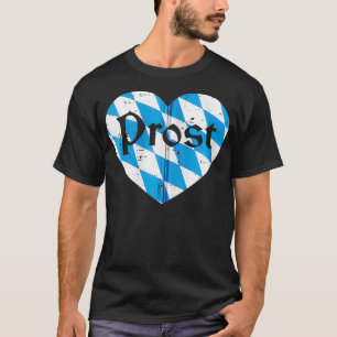 Prost Bavarian Heart Cute Oktoberfest Men Women Ki T-Shirt