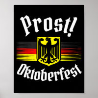 Prost Beer German American Flag Men Mug 