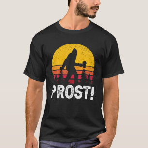 Prost Bigfoot Craft Beer Brewer Sasquatch Oktoberf T-Shirt