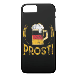 Prost German Flag Beer Lover Oktoberfest Case-Mate iPhone Case