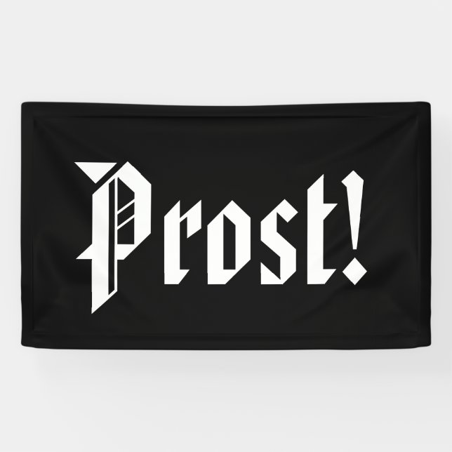 Prost Octoberfest Banner (Horizontal)