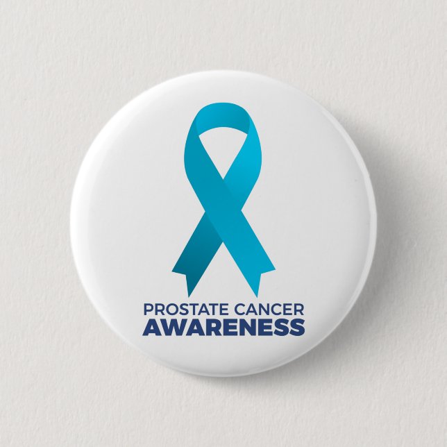 Prostate Cancer Awareness 2 Inch Round Button (Front)