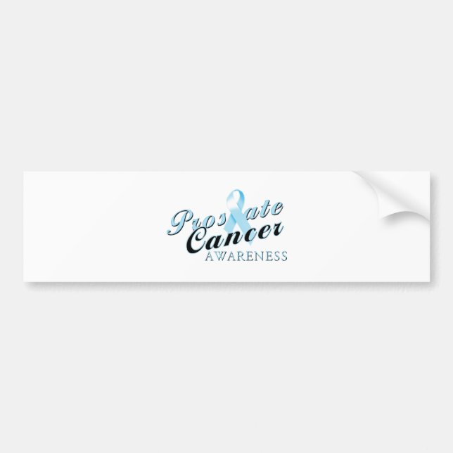 Prostate Cancer Awareness Bumper Sticker (Front)