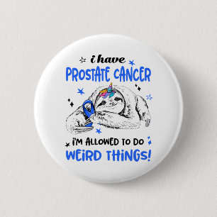 Prostate Cancer Awareness Month Ribbon Gifts 2 Inch Round Button