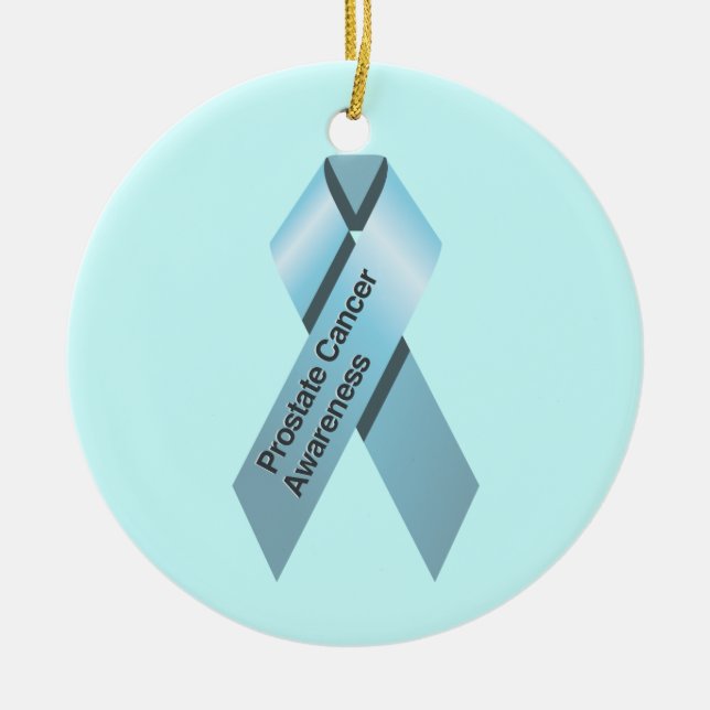 Prostate Cancer Awareness Ornament (Front)