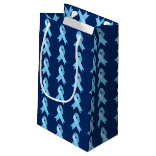 Prostate Cancer Awareness Ribbon Small Gift Bag