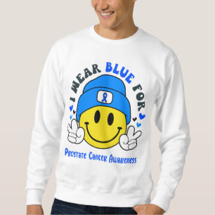 Prostate Cancer Awareness Ribbon Support Gifts Sweatshirt