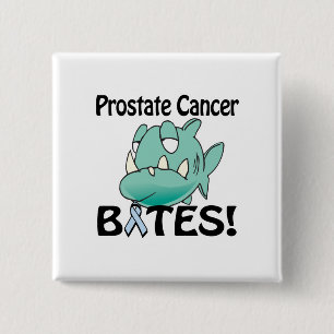 Prostate Cancer BITES 2 Inch Square Button