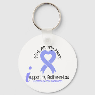 PROSTATE CANCER I Support My Brother-In-Law Keychain