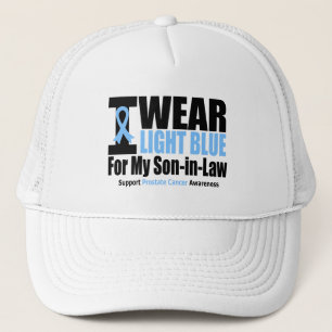Prostate Cancer I Wear Light Blue Son-in-Law Trucker Hat