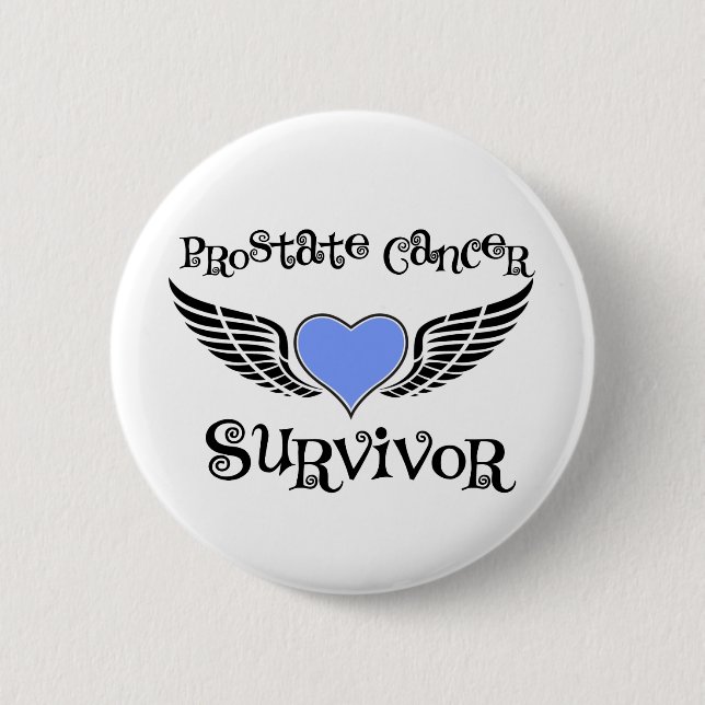 Prostate Cancer Survivor 2 Inch Round Button (Front)