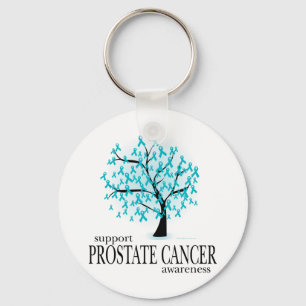 Prostate Cancer Tree Keychain