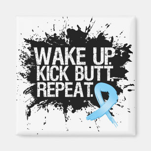 Prostate Cancer Wake Up Kick Butt Repeat Magnet