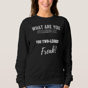 Prosthetic Leg Joke Leg Amputee 3 Sweatshirt