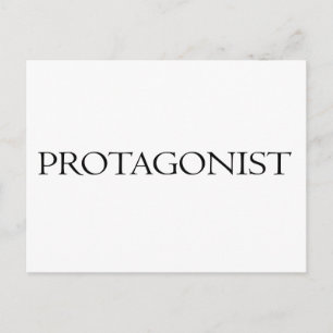 Protagonist Postcard