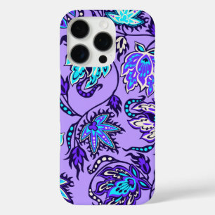 Protea Batik Hawaiian Tropical Floral iPhone 16 Pro Case