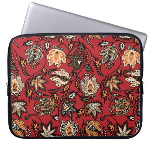 Protea Batik Tropical Neoprene Wetsuit Laptop Sleeve