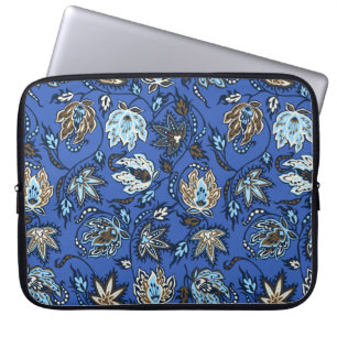 Protea Batik Tropical Neoprene Wetsuit Laptop Sleeve