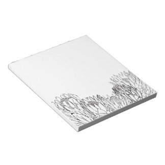 Protea Bouquet Sketch Notepad