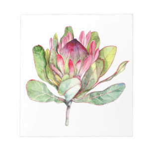 Protea Flower Notepad