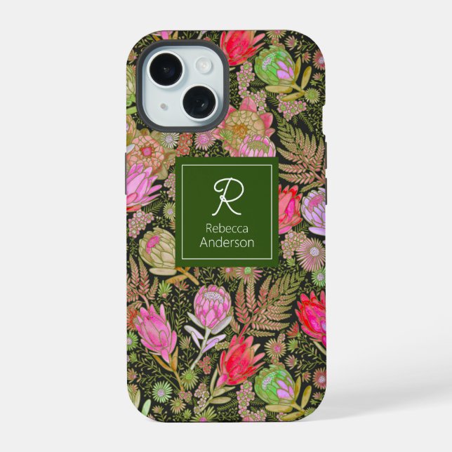 Protea Garden Case-Mate iPhone Case (Back)