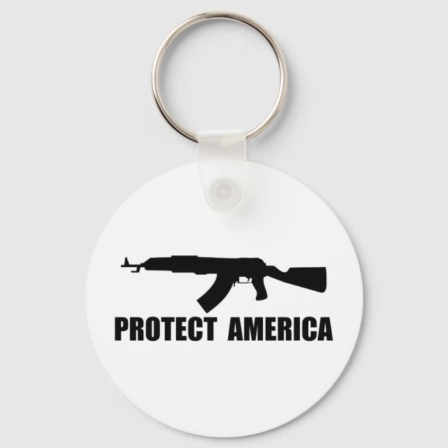 Protect America Keychain (Front)