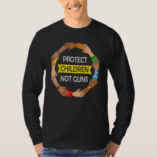 Protect Children Not Gun Wear Orange Supporter T-Shirt