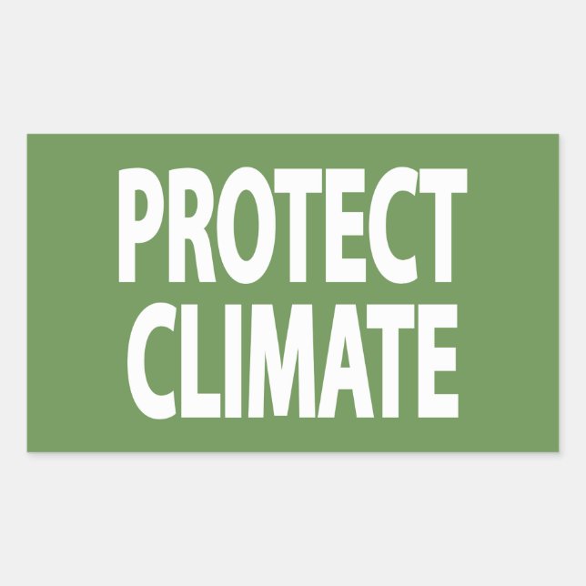Protect climate sticker (Front)