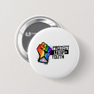 Protect LGBTQ Youth 2 Inch Round Button