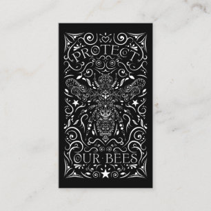 protect our bees business card