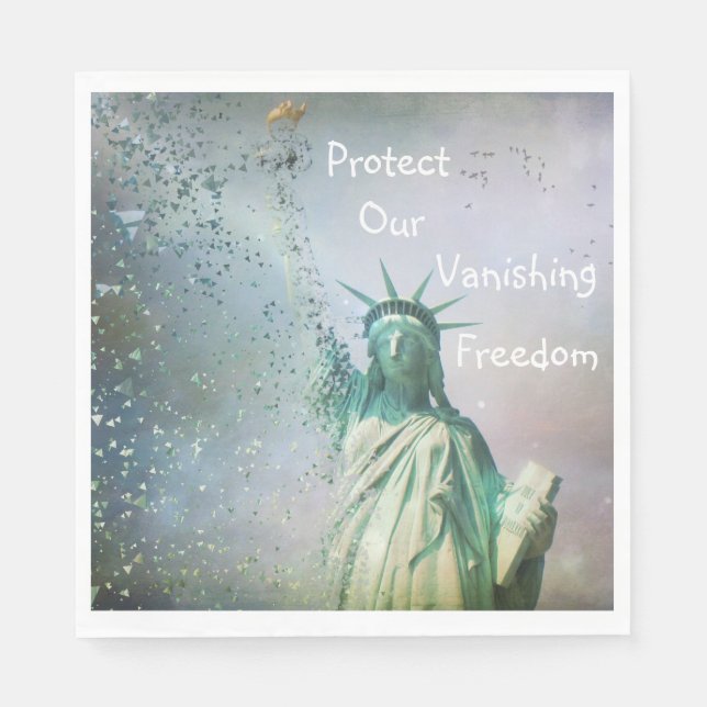Protect Our Freedom  Napkin (Front)