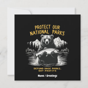 Protect Our National Parks Defund Doge Parks Invitation