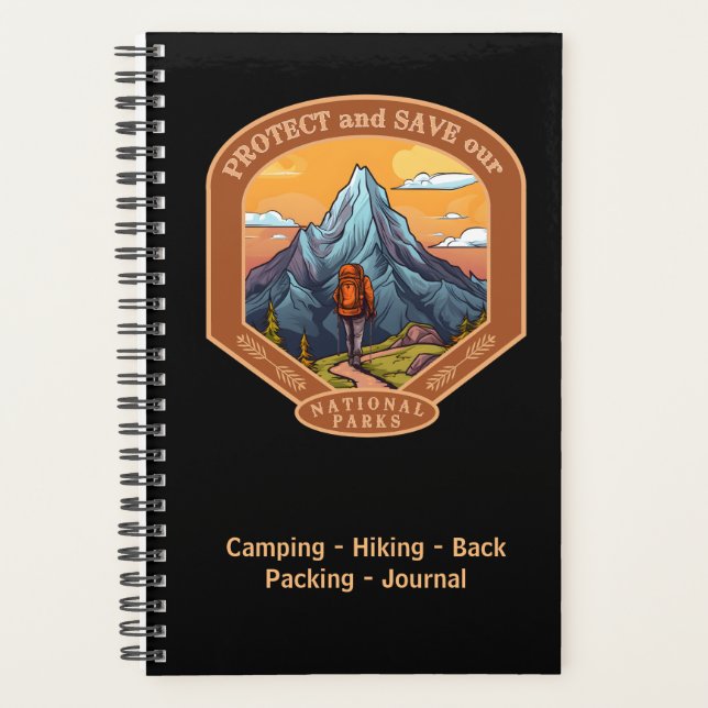 Protect our National Parks Planner (Front)